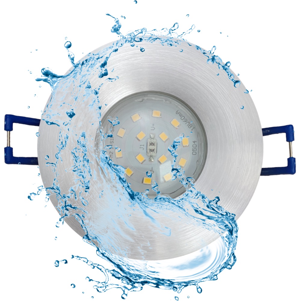 IP44 LED Lichtfaktor24 für das Einbauleuchten Badezimmer Dusche und 
